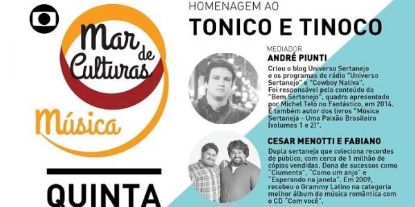Mar de Culturas homenageia Tonico e Tinoco em Copacabana 41