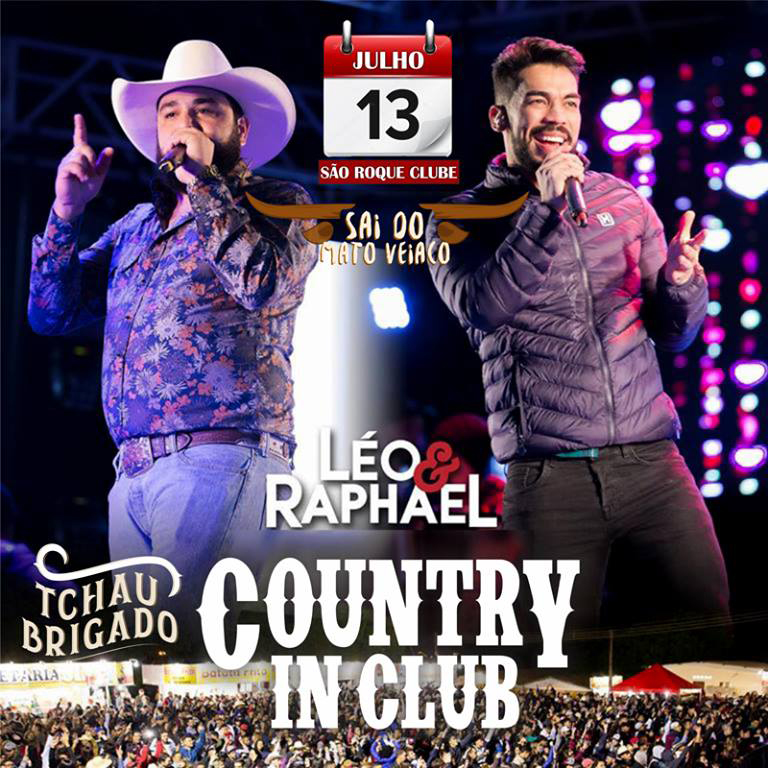 Flyer Country In Club | Planeta Country