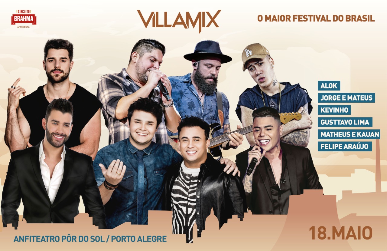 VillaMix Festival Porto Alegre é neste sábado (18) 41
