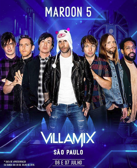 Maroon 5 é atração confirmada no VillaMix Festival São Paulo 41