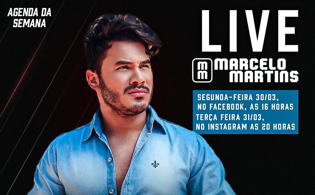 Sertanejo Marcelo Martins transmite show acústico pelas redes sociais na segunda e na terça-feira 41