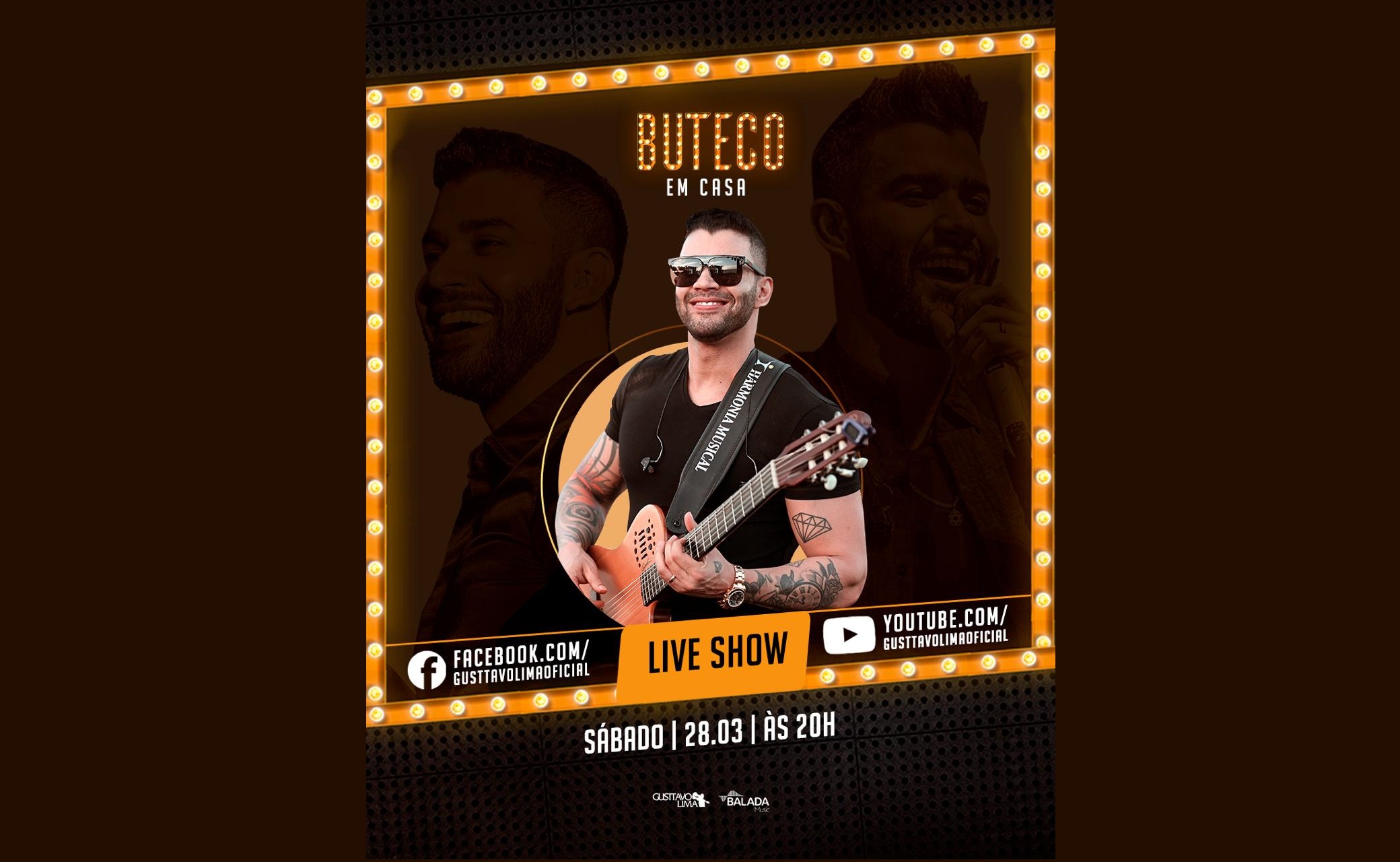 Gusttavo Lima realiza live show “Buteco em Casa” no YouTube e Facebook 41