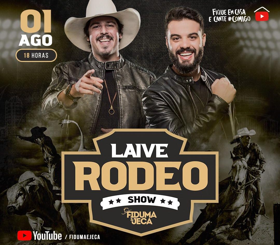 Após adiamento de live, Fiduma e Jeca anunciam nova data para "Laive Rodeo Show" 41