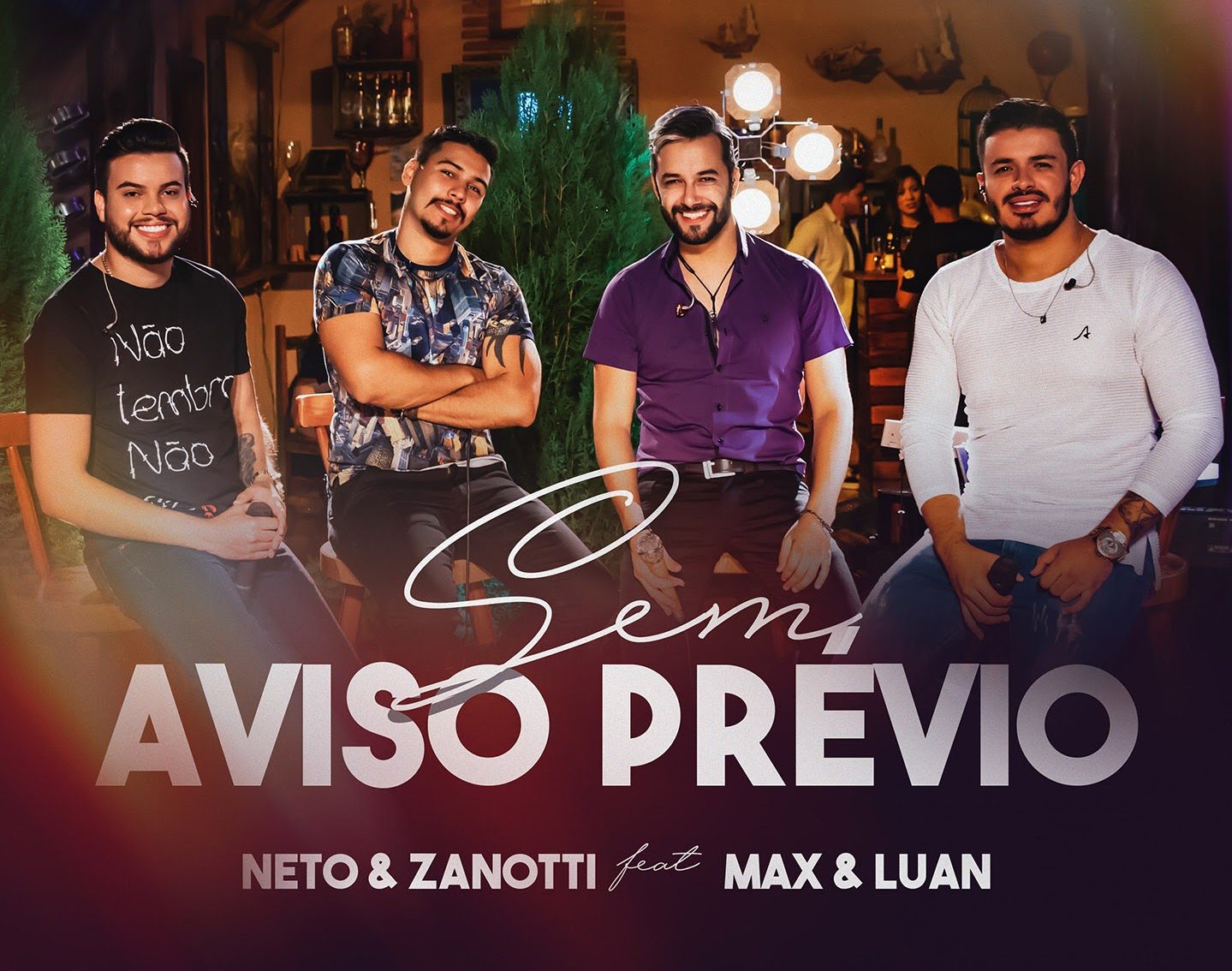 "Sem Aviso Prévio", Neto & Zanotti cantam com Max & Luan na MM Music 41