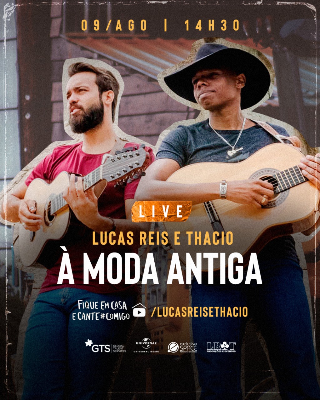 Lucas Reis e Thacio realizam live “À Moda Antiga” neste domingo, 9 de agosto, com direito à música inédita “Se eu te Pedir com Carinho” 42