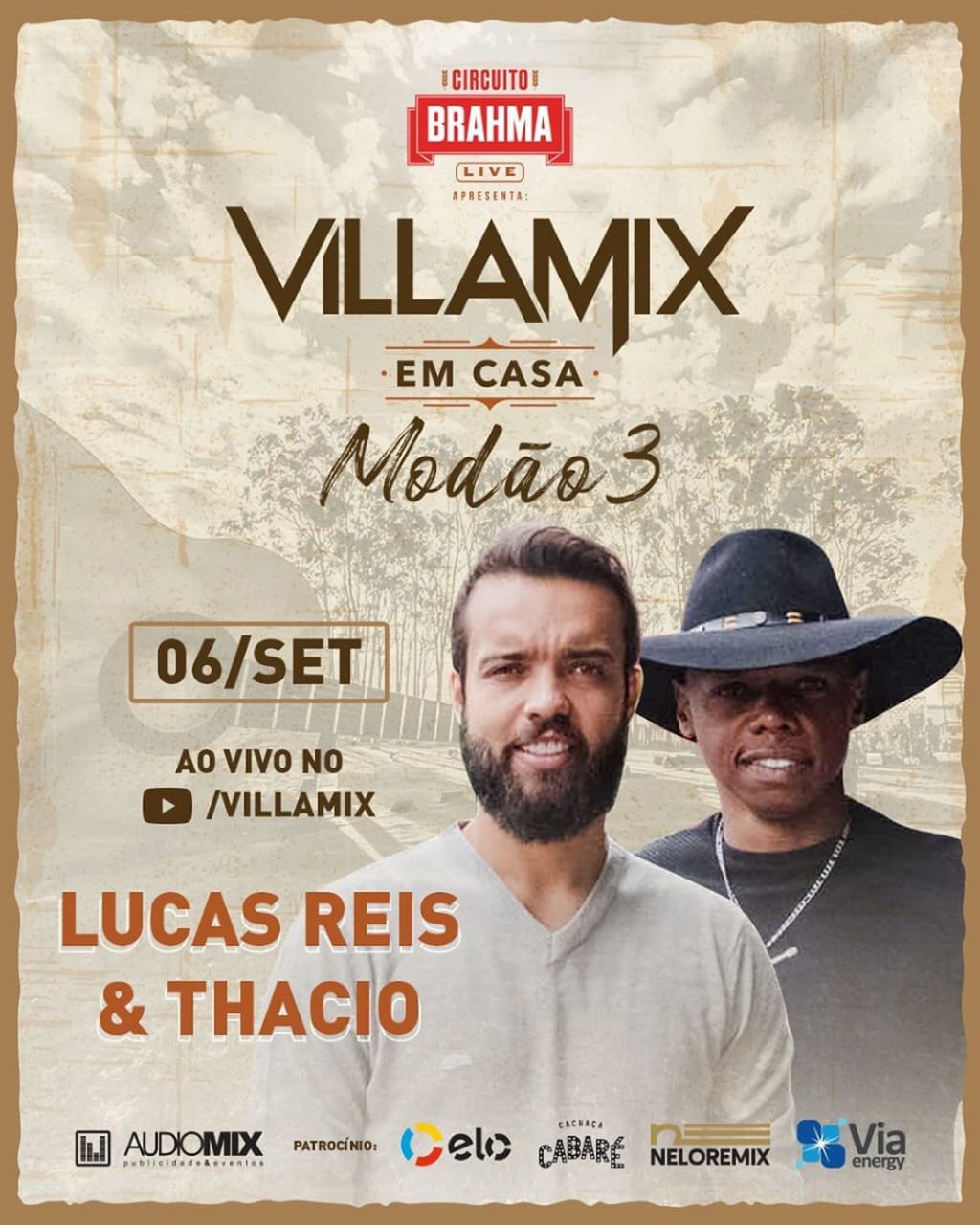 Lucas Reis e Thacio participam do Villa Mix em Casa Modão 3 42