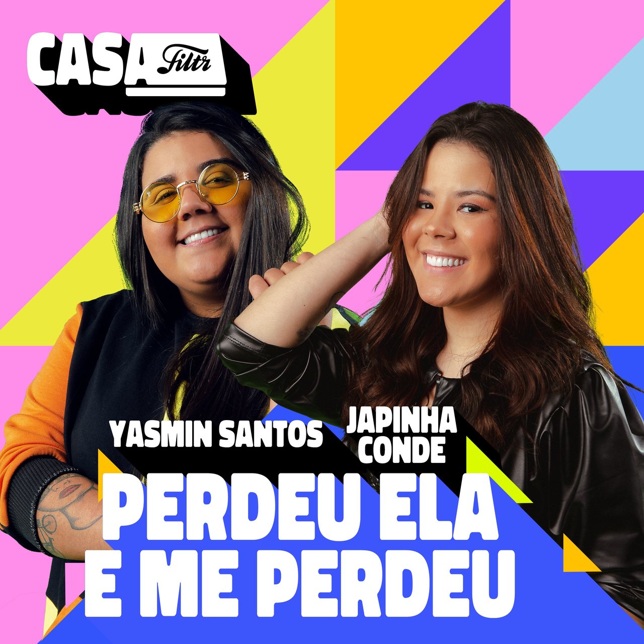 Yasmin Santos e Japinha Conde cantam sobre amor e vingança em "Perdeu Ela E Me Perdeu", nova parceria inédita do Casa Filtr 42