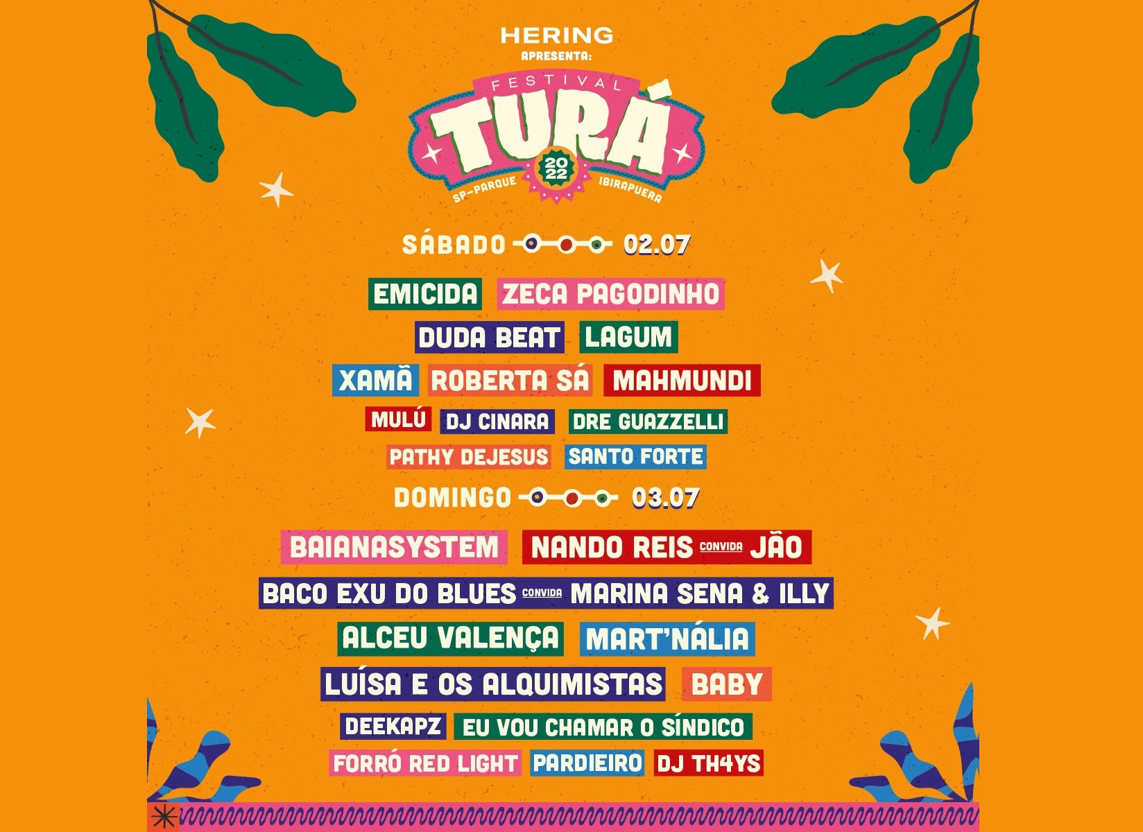 Festival Turá exalta a cultura brasileira nos dias 02 e 03 de julho, no Parque do Ibirapuera, em São Paulo 41