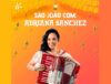 Sanfoneira Adriana Sanchez é capa da playlist "Viva São João" na Claro Música 57