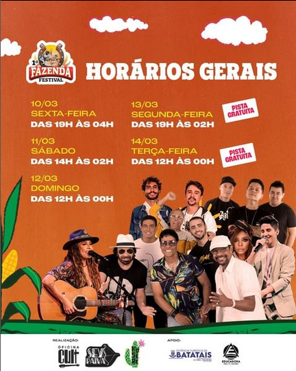 Fazenda Festival Sertanejo, forró universitário e retrorock fazem a festa da 2ª noite do Fazenda Festival Fazenda Festival Sertanejo, forró universitário e retrorock fazem a festa da 2ª noite do Fazenda Festival