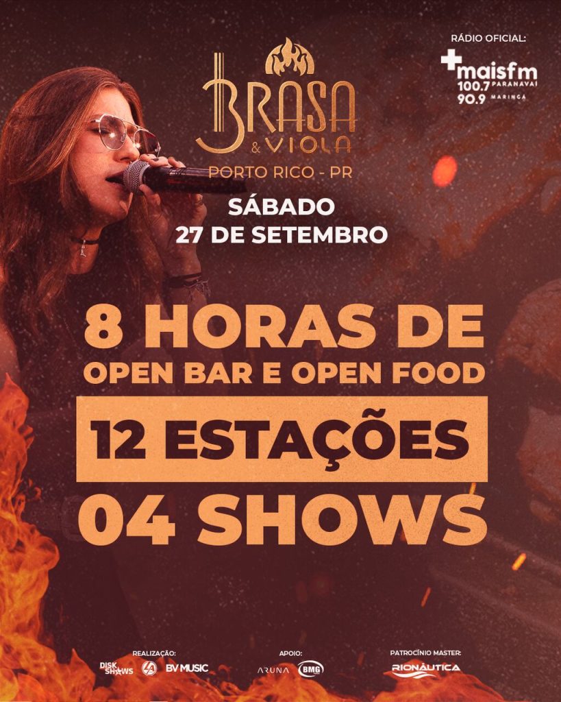 Brasa & Viola Últimos ingressos para o Brasa & Viola, label exclusiva de Bruna Viola, em Porto Rico (PR) Brasa & Viola Últimos ingressos para o Brasa & Viola, label exclusiva de Bruna Viola, em Porto Rico (PR)