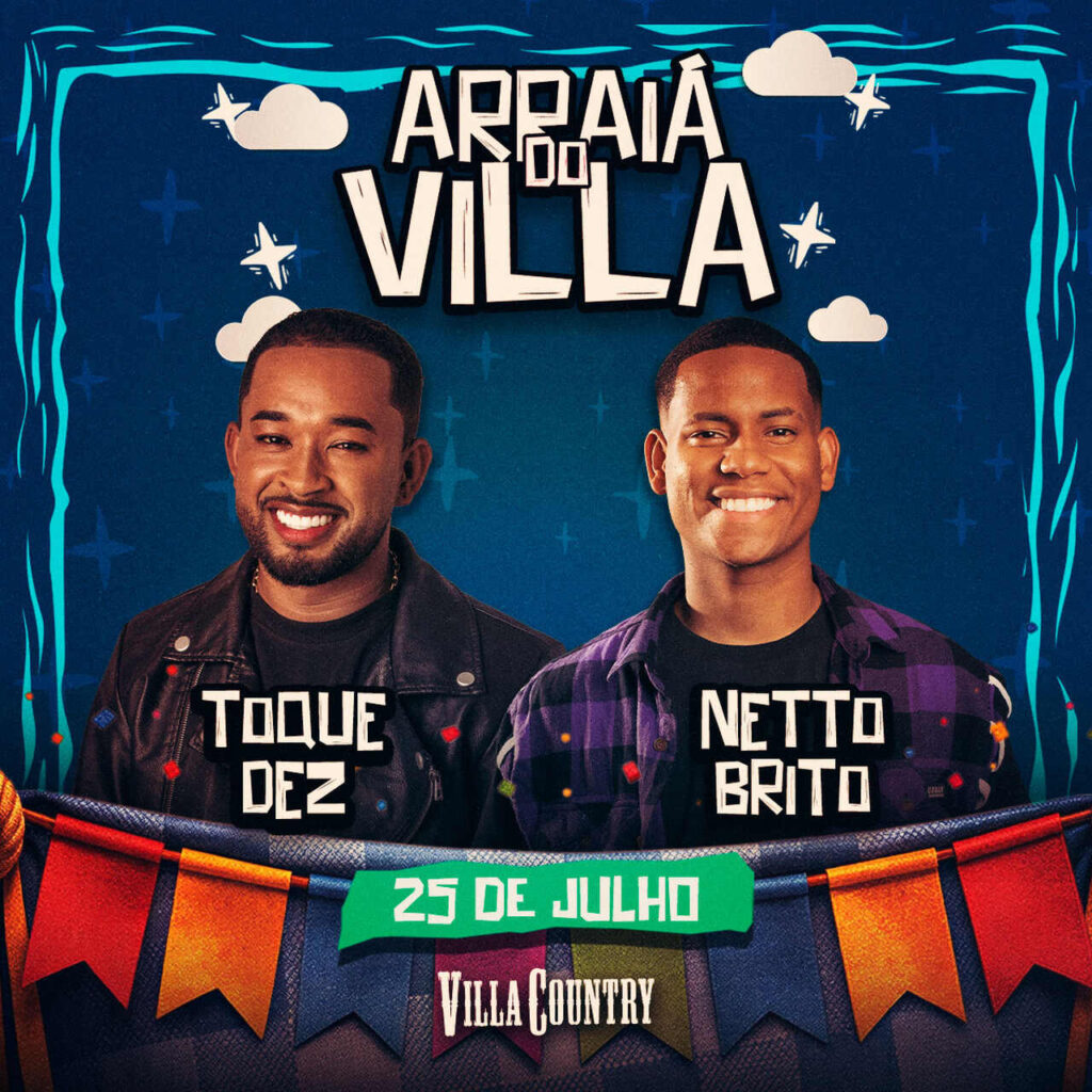 Villa Country Villa Country: Arraiá, Gustavo Mioto e Jeninho em julho Villa Country Villa Country: Arraiá, Gustavo Mioto e Jeninho em julho