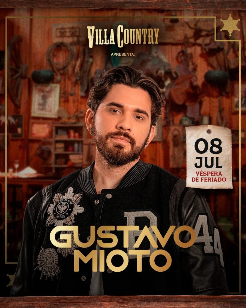 Villa Country Villa Country: Arraiá, Gustavo Mioto e Jeninho em julho Villa Country Villa Country: Arraiá, Gustavo Mioto e Jeninho em julho